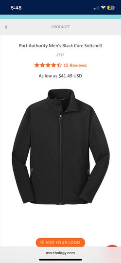 New Men’s Black Jacket