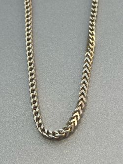 Pure Silver dipped in Gold necklace