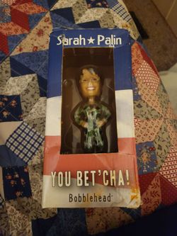 Sarah Palin bobblehead new never opened.