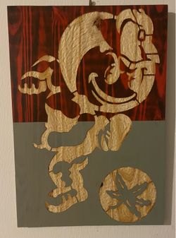 Brutus Wood Wall Decor
