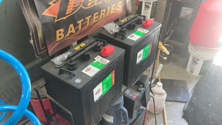 Two Brand new never installed Interstate GC2 Batteries