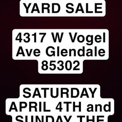 YARD SALE