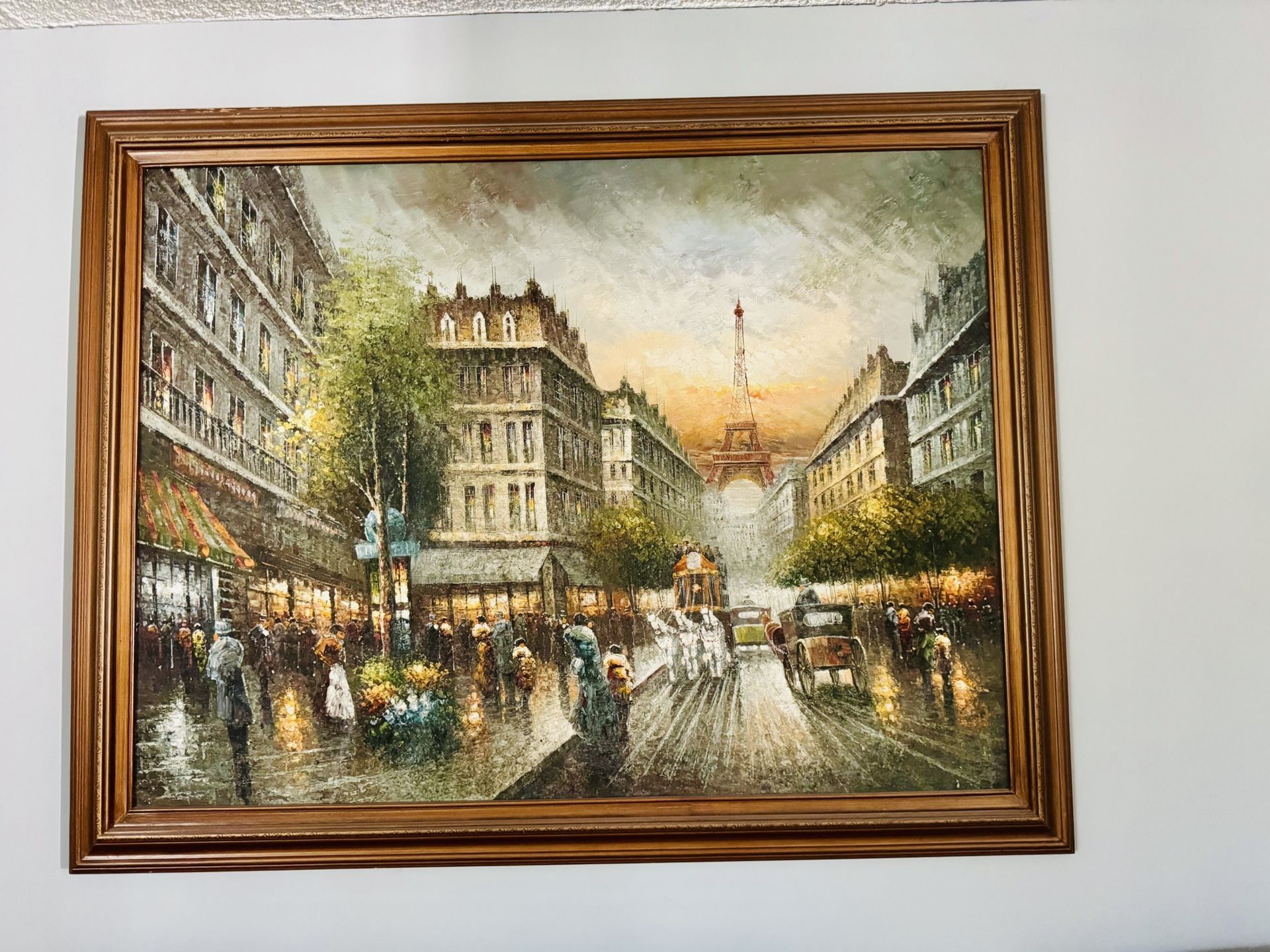 Oil Painting- 42" Height 56" Wide Classic Oil Painting With Canvas
