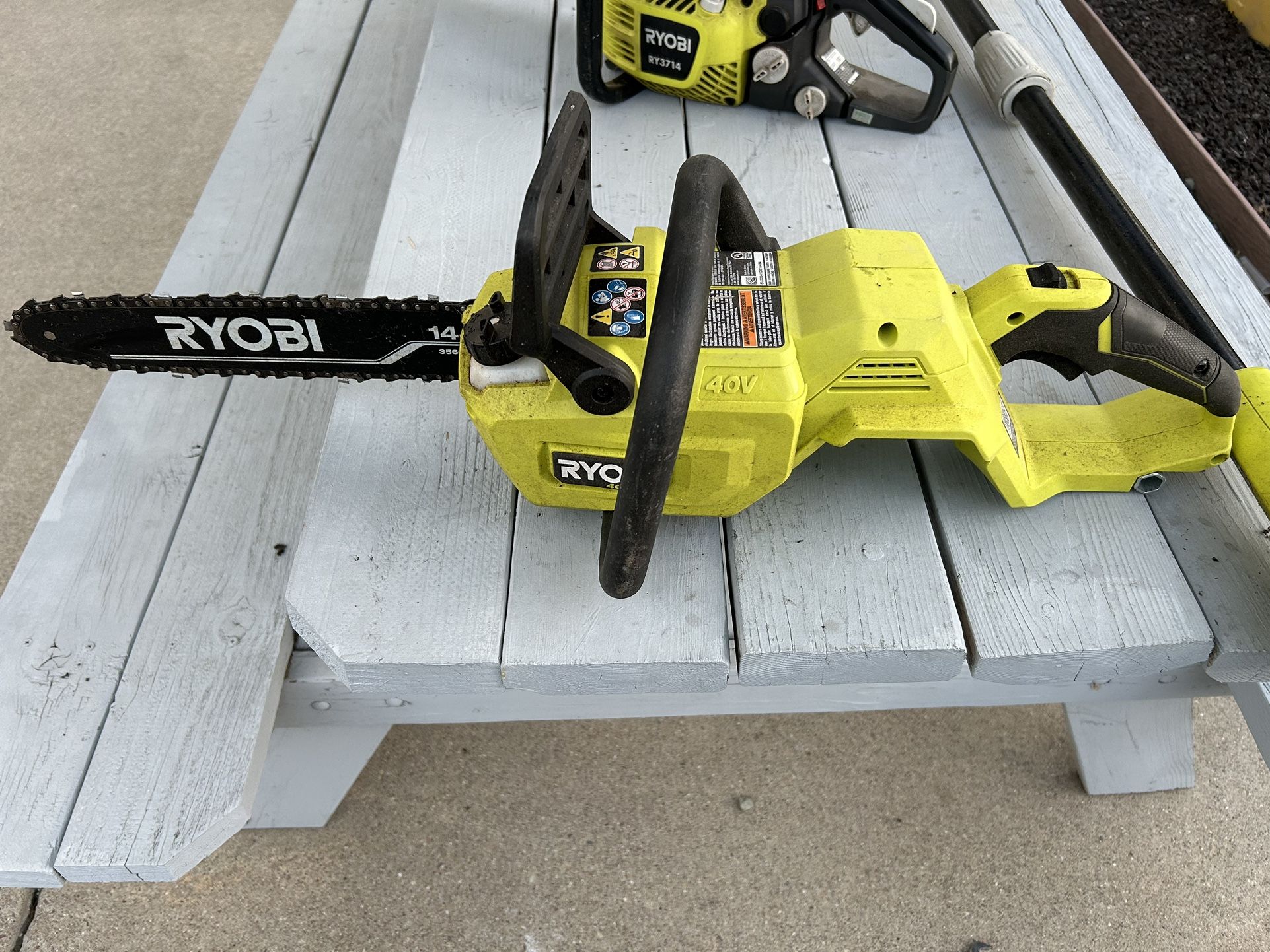 Ryobi Chainsaw 40v TOOL ONLY