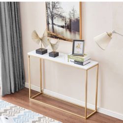 Console Table And Mirror 