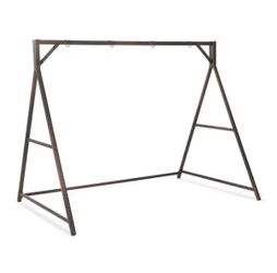 ❤️🔥 #D | 84” Brown Wicker Patio Swing Stand