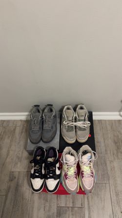 Jordan 4s, Nike sb dunks