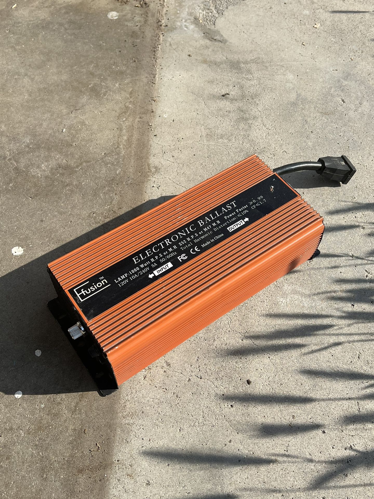Fusion 1000 Watt Balast