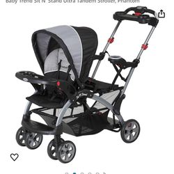 Double Stroller Sit & Stand Baby Trend 