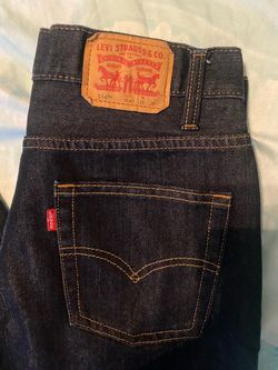 Levi's 514 Dark Wash Jeans Size 18 REG