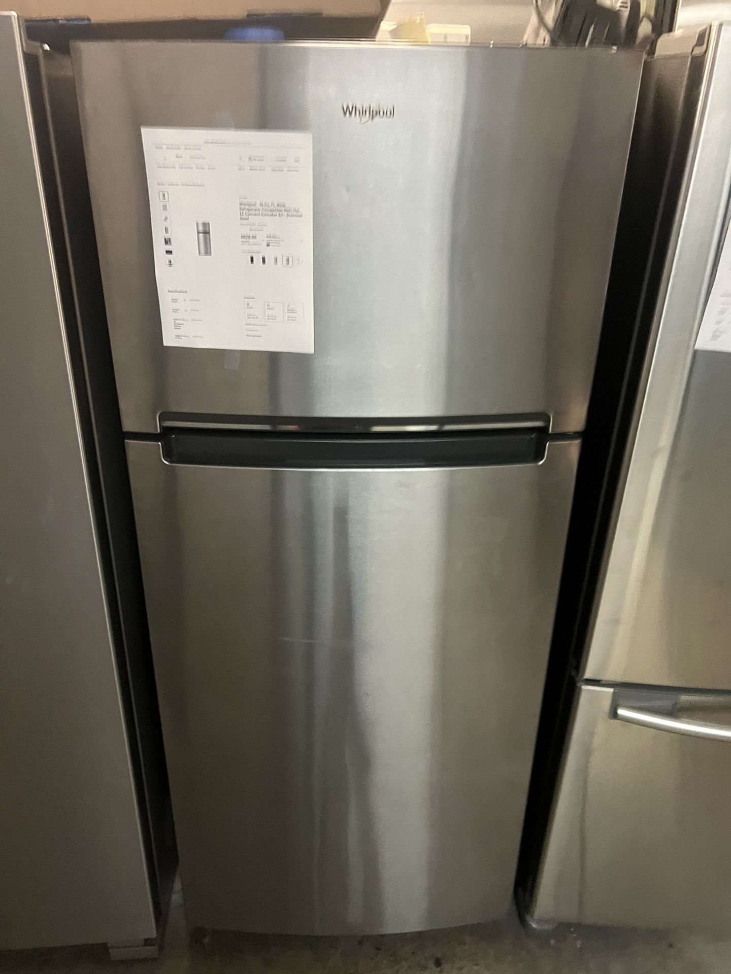 Top freezer Fridge Whirlpool 18cf