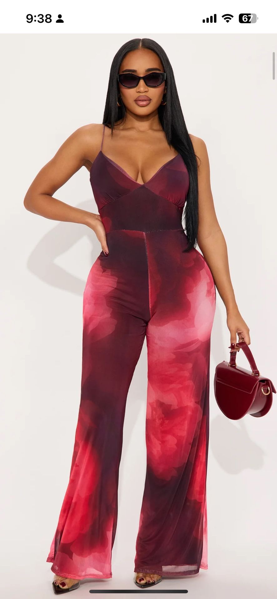 Mesh Jumpsuit ! Size Large