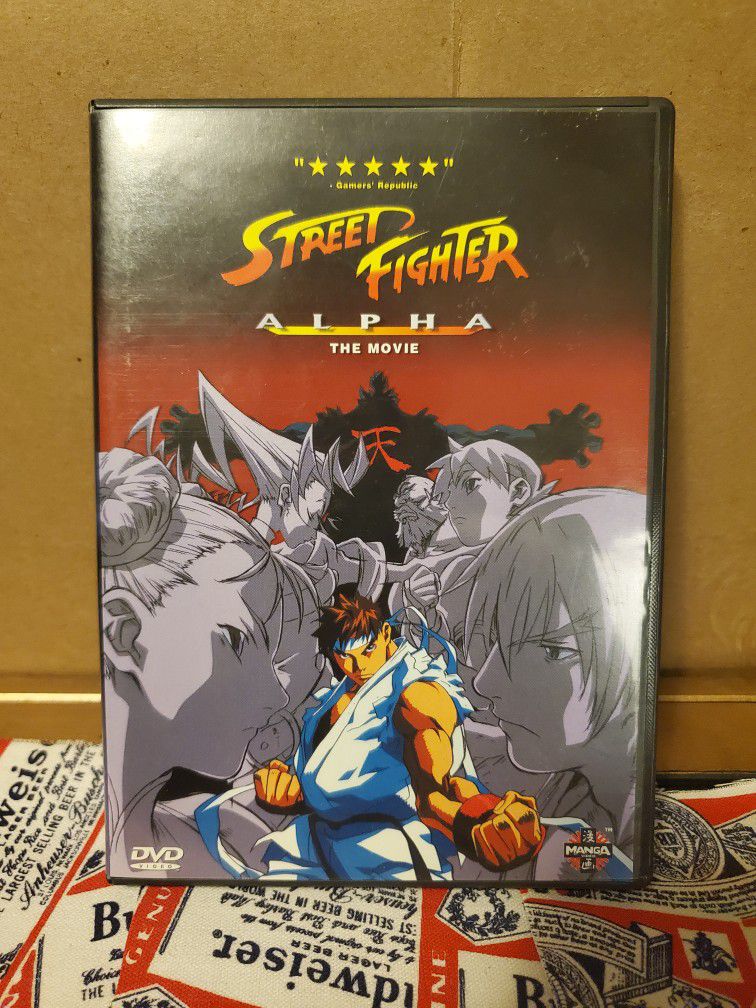 Street fighter alpha the movie DVD