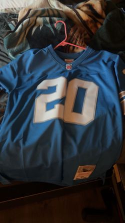 Mitchell ness, Barry sanders. (Real)