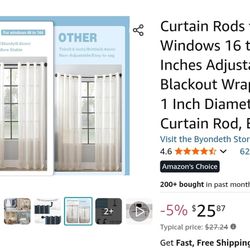 Curtain rods