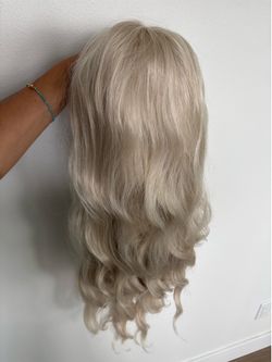 Blonde lace front wig
