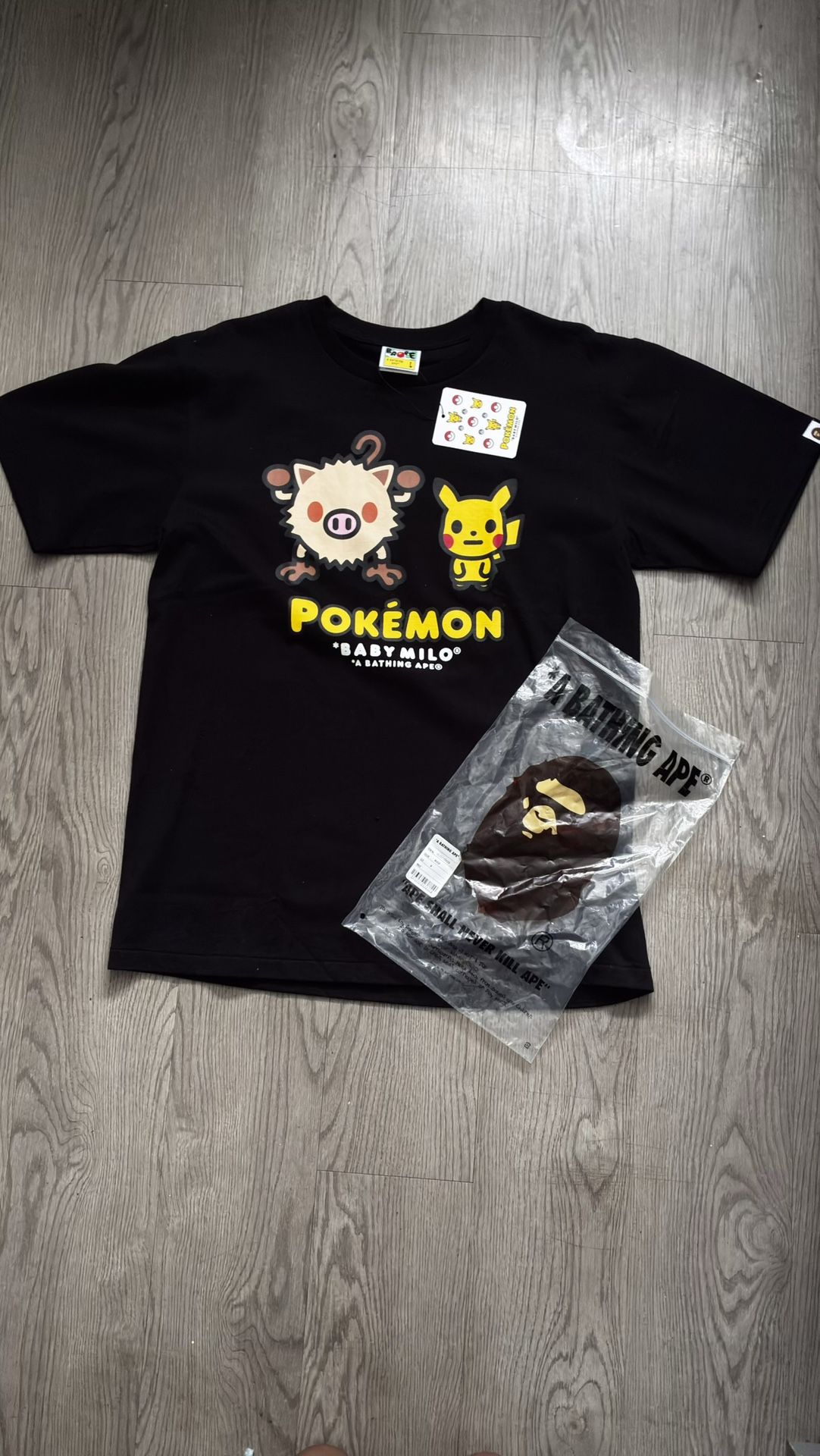 pokemon bape shirt
