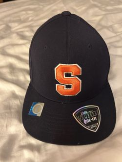 Syracuse Hat: New With Stickers 