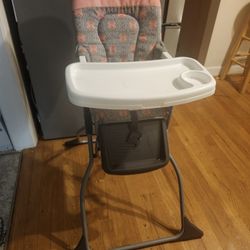 Pink High Chair