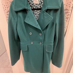 Teal Long Coat
