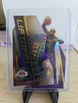 Lakers  LeBron  James  Die-Cut  Card