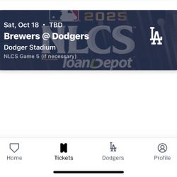 Dodgers Playoff Games For Sat 10/18/25 