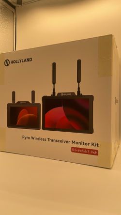 Hollyland pyro wireless transceiver monitor kit 5” and 7”