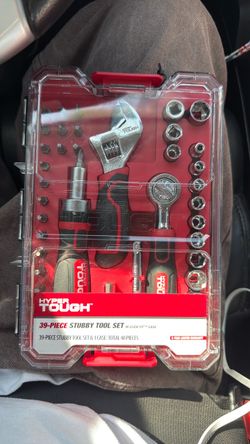 Hyper tough 39 piece stubby tool set