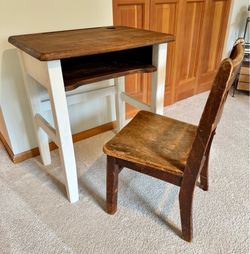 DESK and CHAIR Kids SOLID WOOD