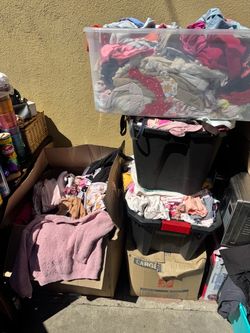 3 bags full of child clothing (Girl) from Infant to 5Y