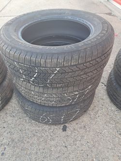 3 FIRESTONE 225 65 17 TIRES GREAT SHAPE