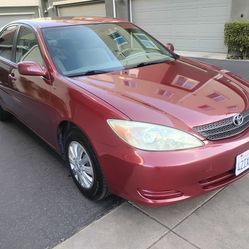 2003 Toyota Camry le 5 speed manual