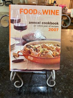 Decorative Metal Cookbook Recipe Stand – $15