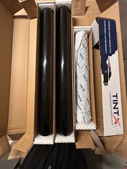 TINTX Premium Carbon Car Window Tint Film + Tinting Tools – Starter Kit