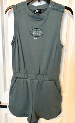 Nike Sportswear Varsity Romper - Hasta Green - Size S