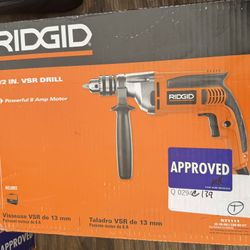Ridgid R7111 8-Amp, 1/2 in. Heavy-Duty VSR Drill