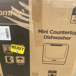 Factory Sealed Countertop Dish Washer 