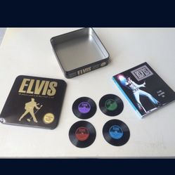 Elvis Coaster Set