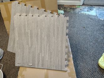 2 Boxes Of 12 Pad Flooring Puzzle Like
