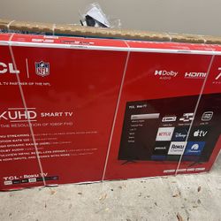 75 inch TCL Brand new 