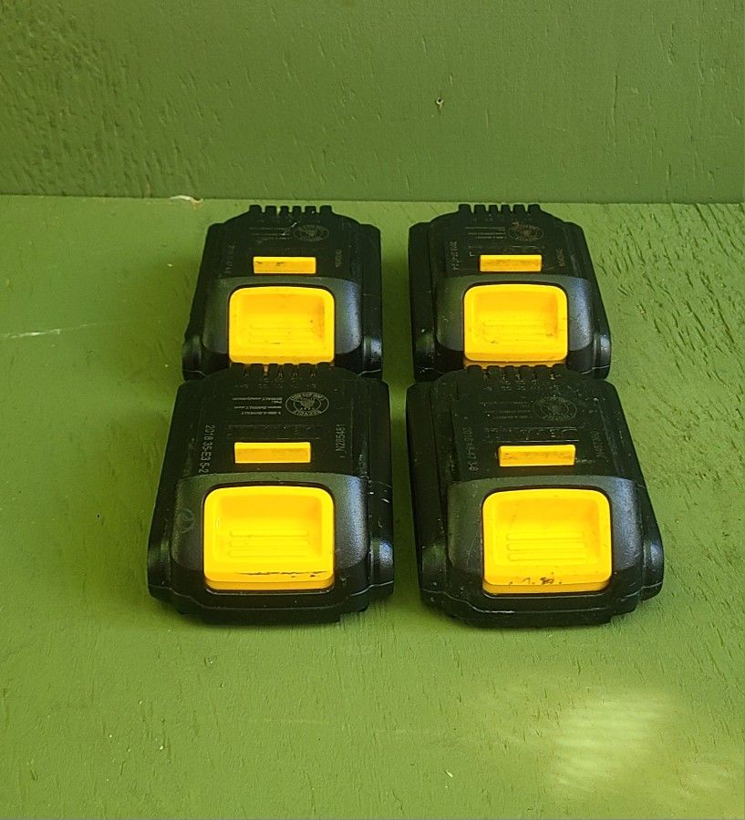 DEWALT batteries 20 V Max Lithium Ion