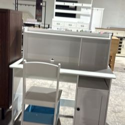 New Kids Desk Chair With Storage And Shelf