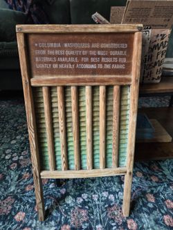 Antique Columbia Washboard