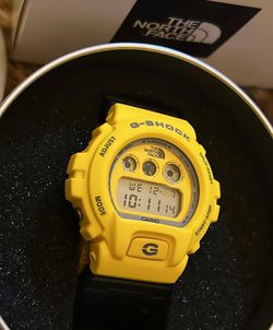 Supreme North Face G SHOCK YELLOW Watch for Sale in West Covina ...