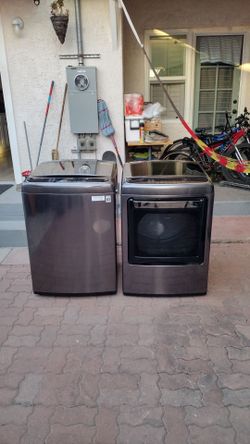 Washer and gas dryer