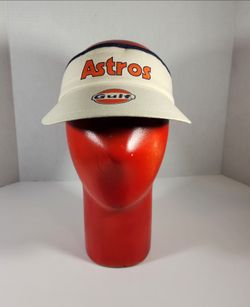 VINTAGE HOUSTON ASTROS GULF SUN VISOR ADJUSTABLE STRAPBACK