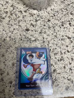 One piece dodger promo card