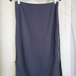 Diane Von Furstenberg Navy Blue Skirt, Size 4