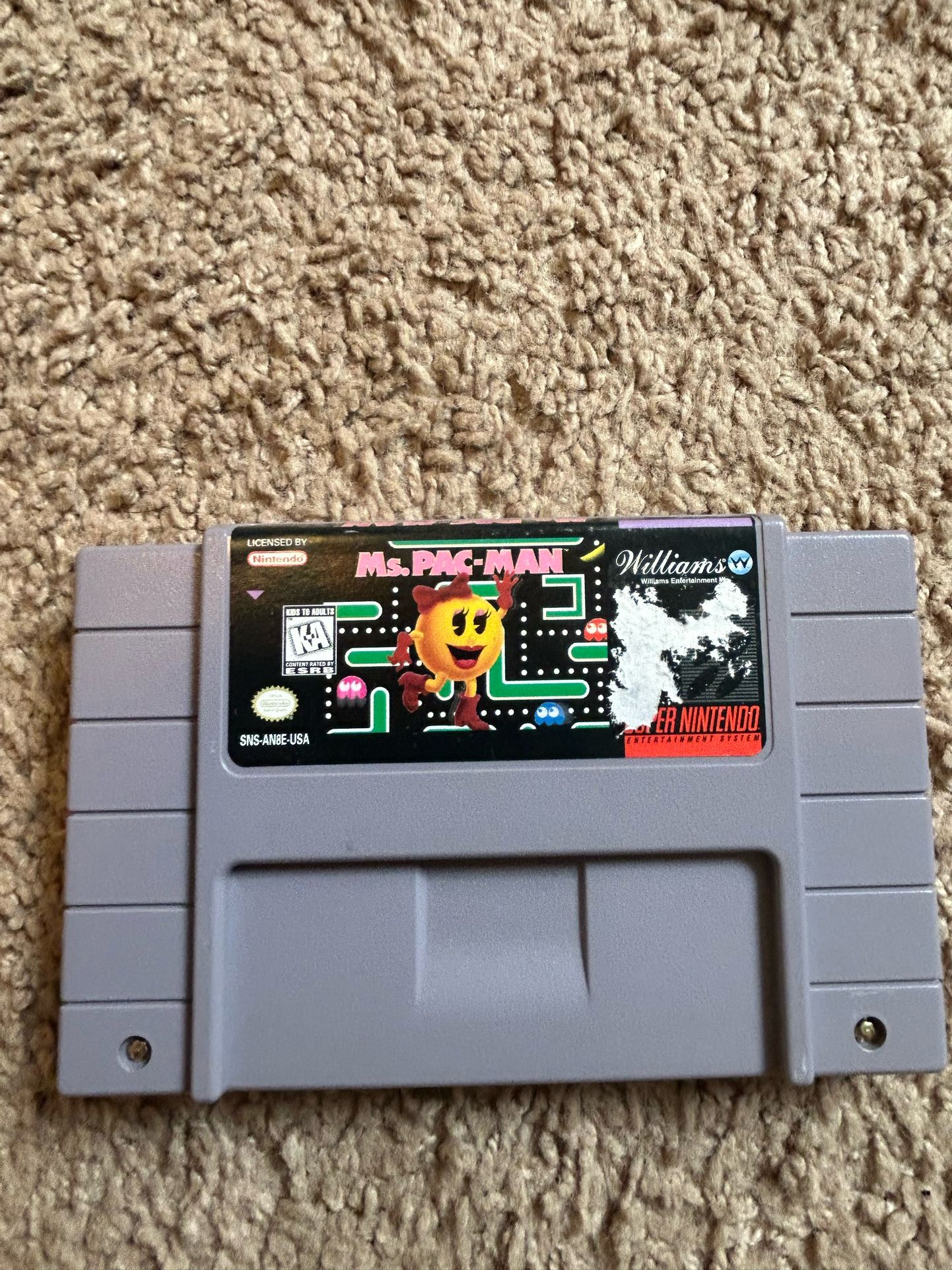 Ms Pac-Man SNES