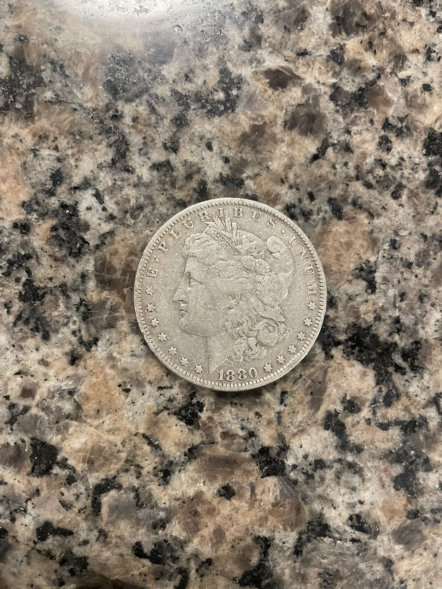 1880-0 Morgan Silver Dollar